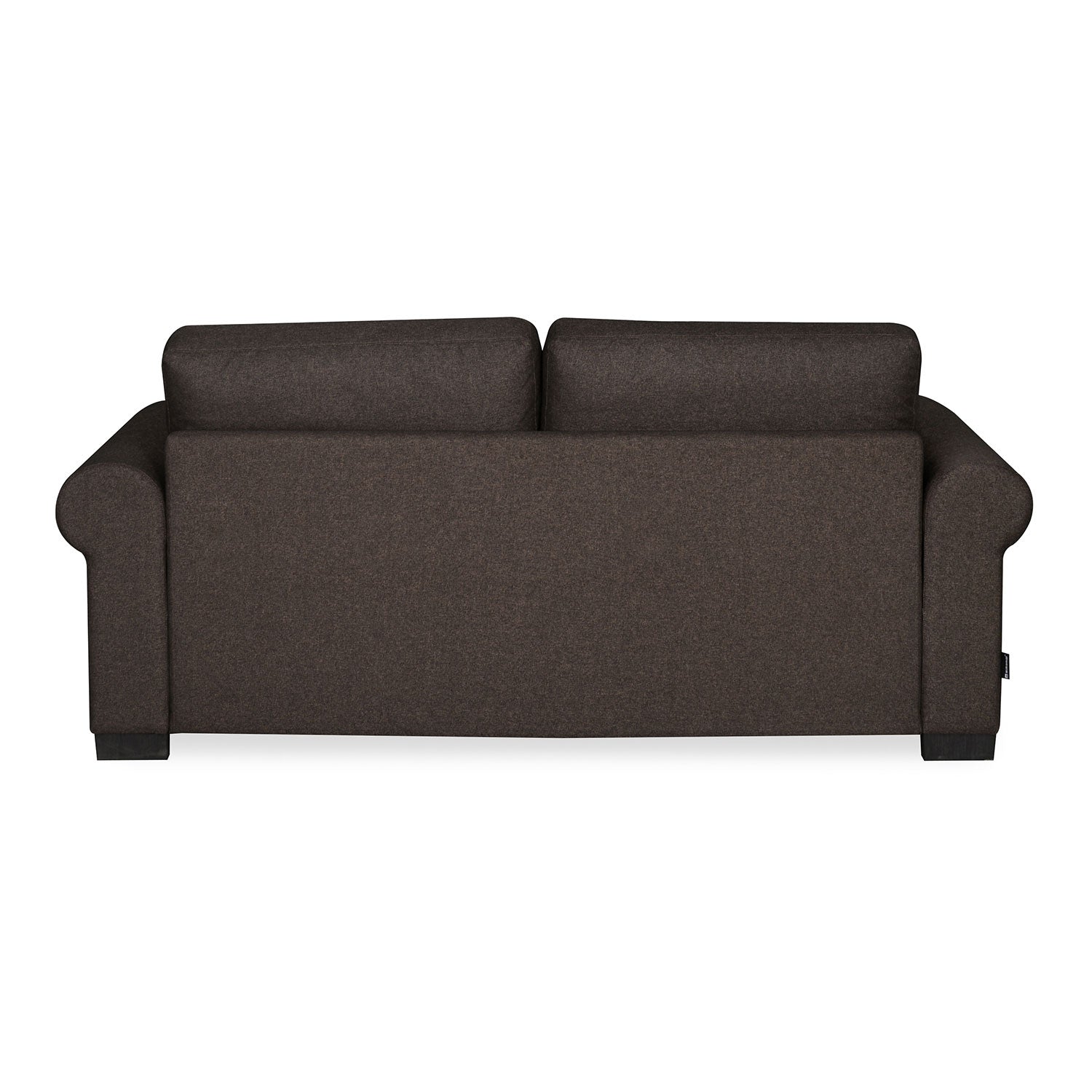 Nilkamal Array 3 Seater Bill Arm Sofa (Dark Brown)
