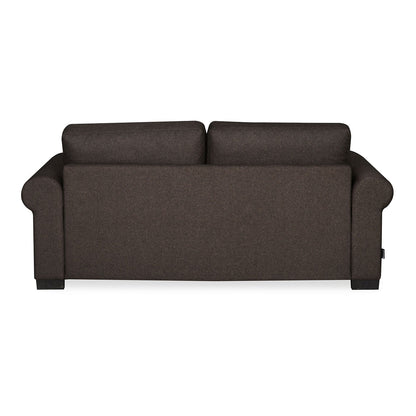 Nilkamal Array 3 Seater Bill Arm Sofa (Dark Brown)