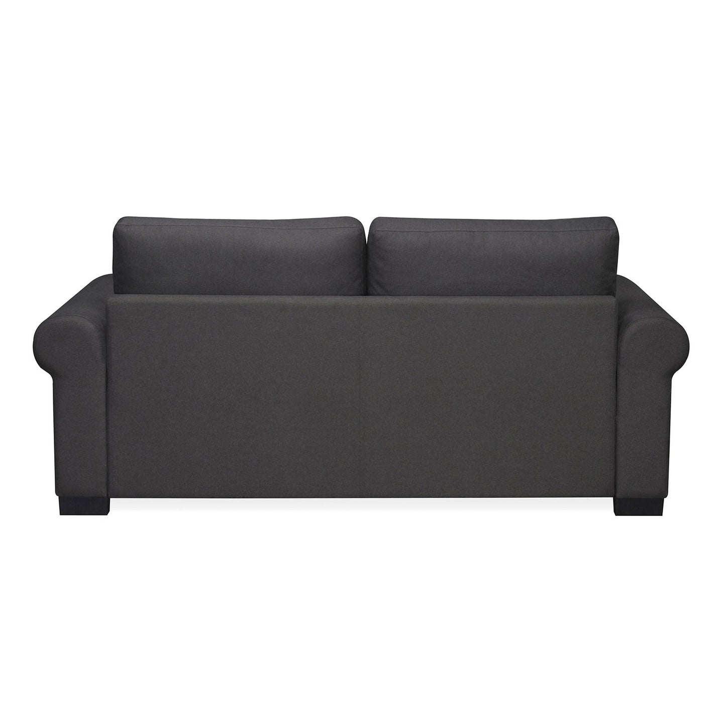 Nilkamal Array 3 Seater Bill Arm Sofa (Dark Grey)