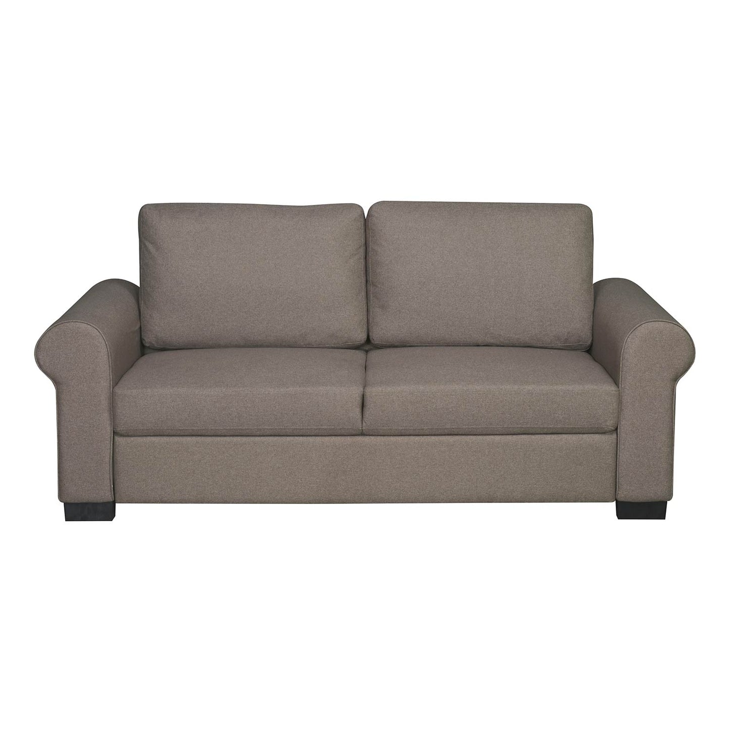 Nilkamal Array 3 Seater Bill Arm Sofa (Light Brown)