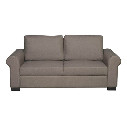 Nilkamal Array 3 Seater Bill Arm Sofa (Light Brown)