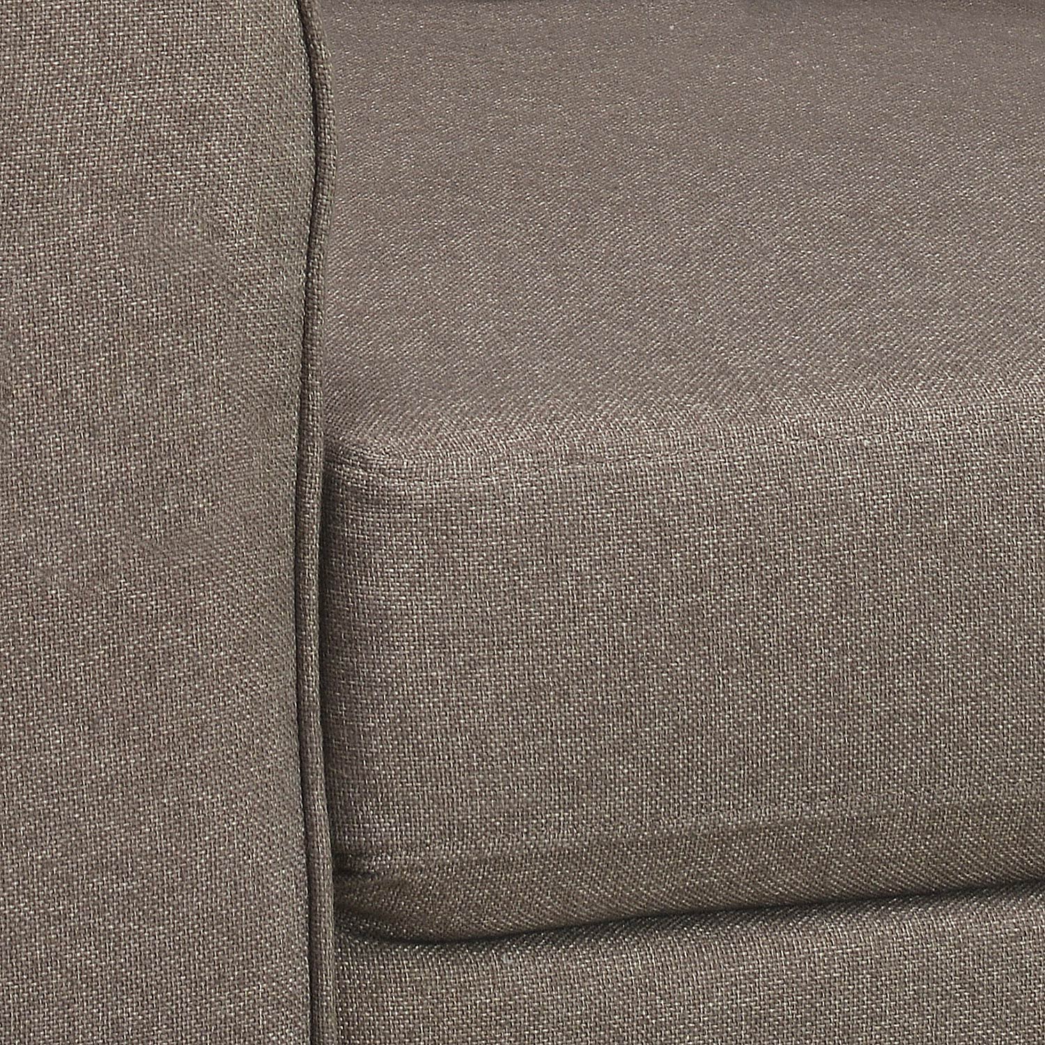 Nilkamal Array 3 Seater Bill Arm Sofa (Light Brown)