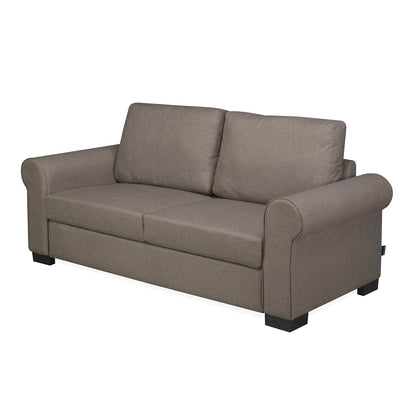 Nilkamal Array 3 Seater Bill Arm Sofa (Light Brown)