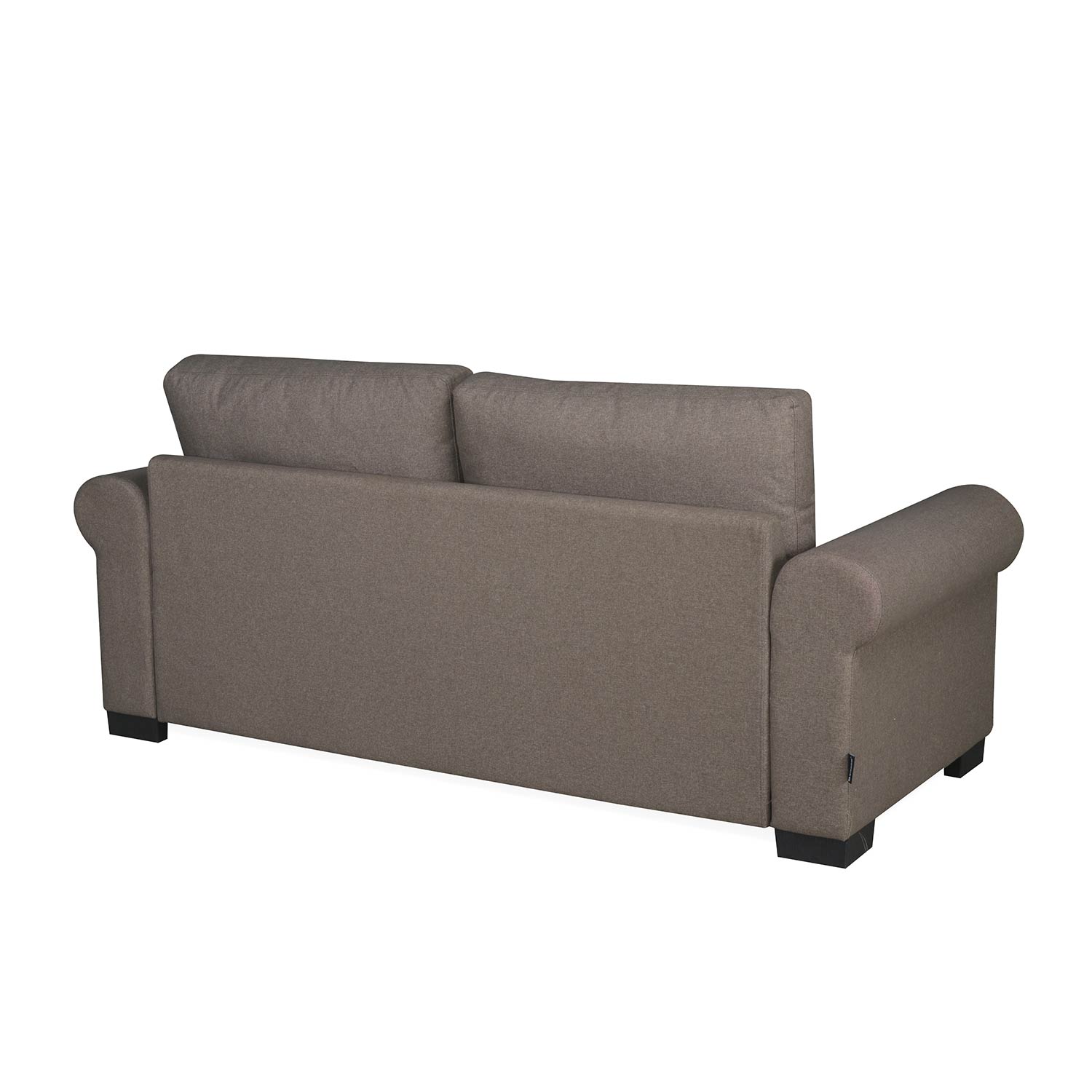Nilkamal Array 3 Seater Bill Arm Sofa (Light Brown)