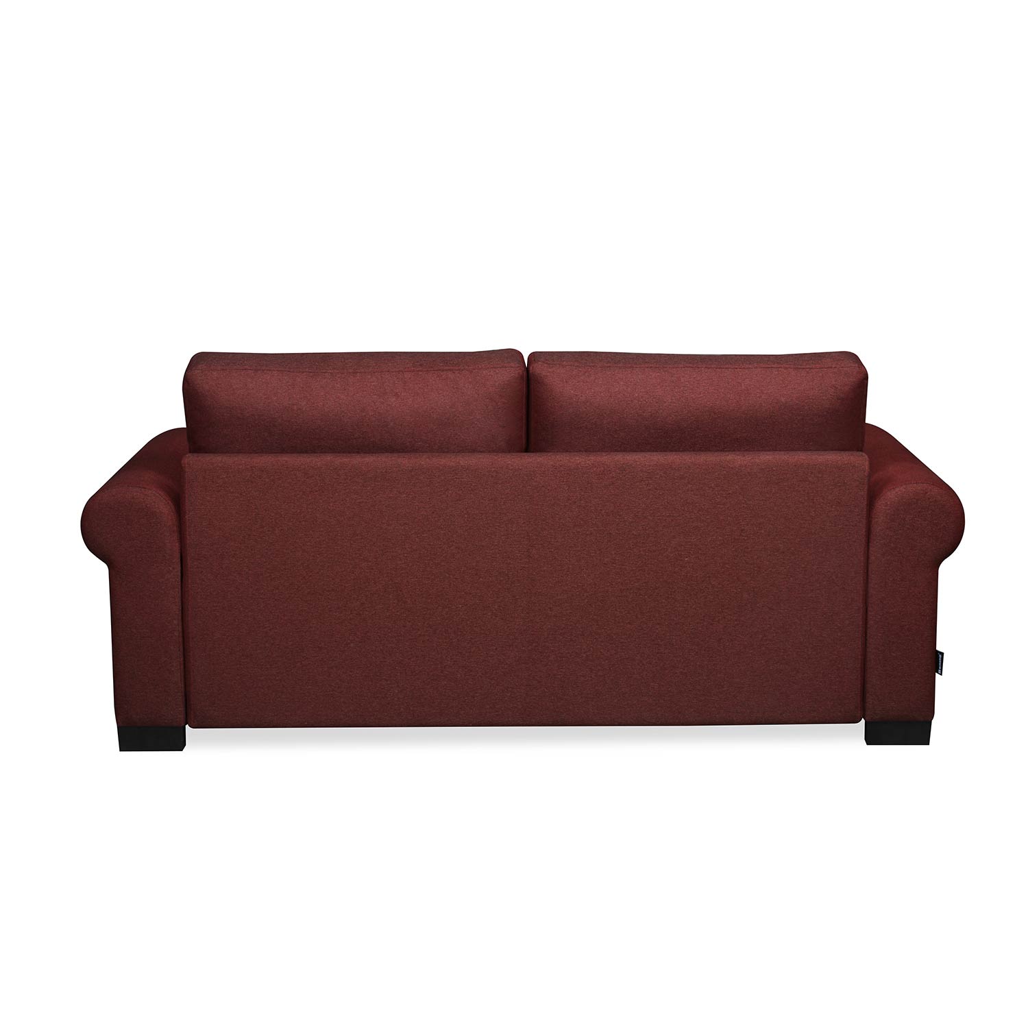 Nilkamal Array 3 Seater Bill Arm Sofa (Maroon)