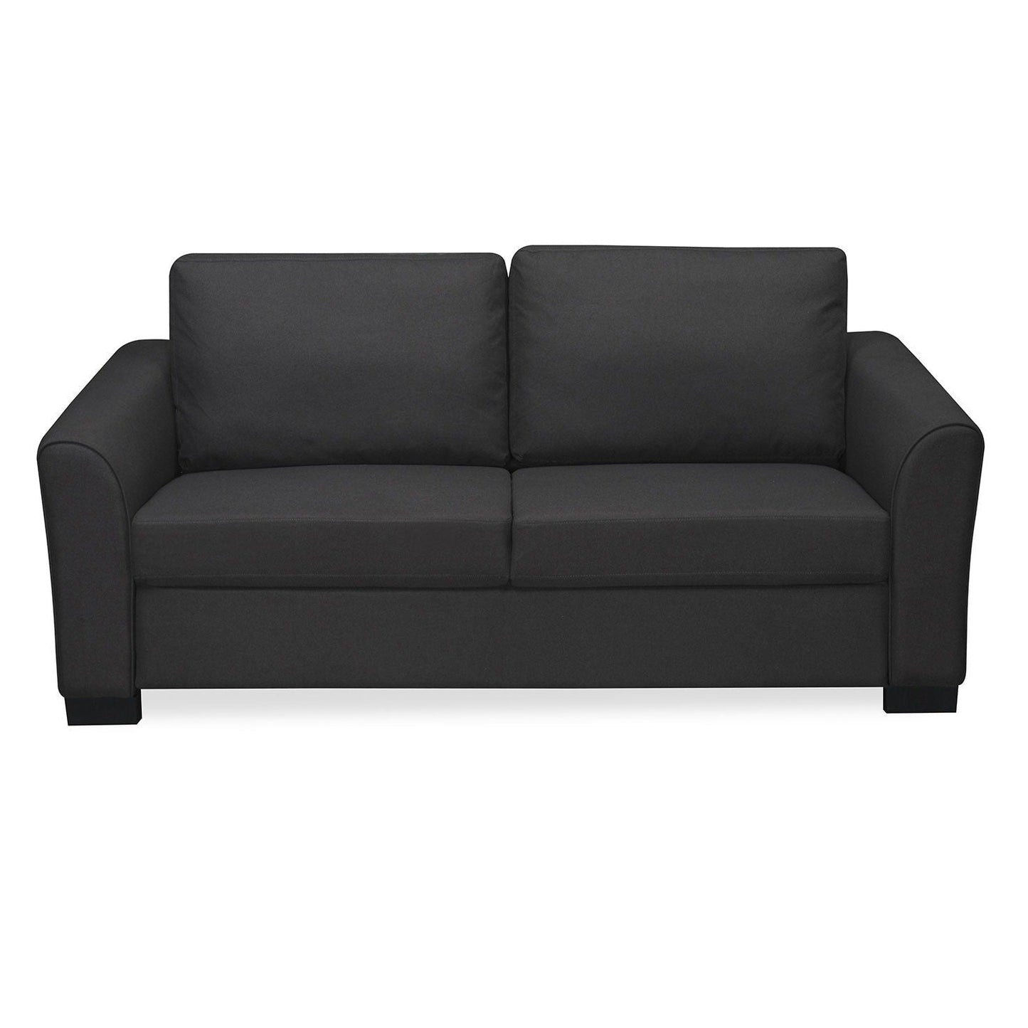 Nilkamal Array 3 Seater Mike Arm Sofa (Dark Grey)