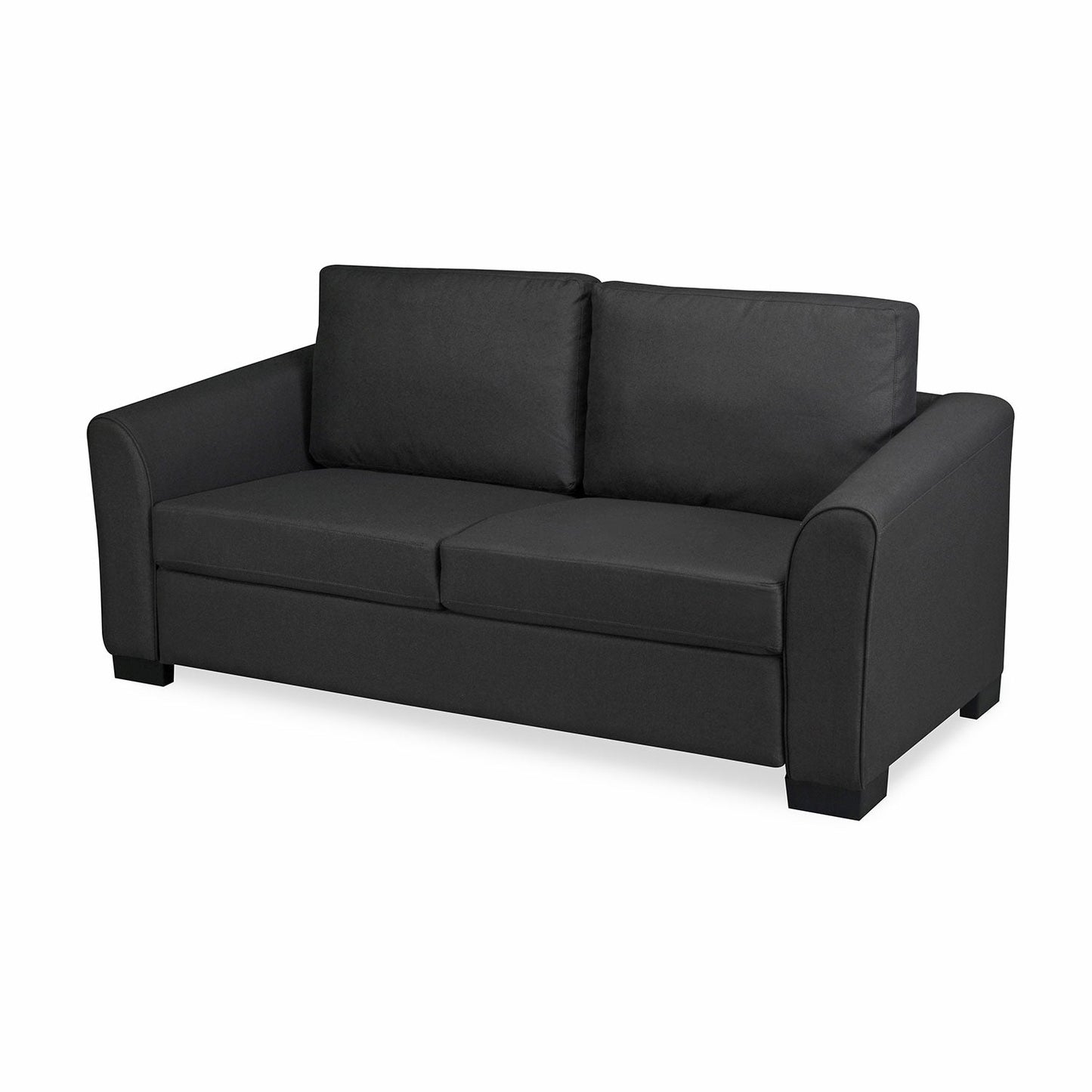 Nilkamal Array 3 Seater Mike Arm Sofa (Dark Grey)