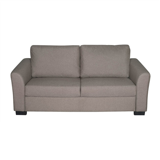 Nilkamal Array 3 Seater Mike Arm Sofa (Light Brown)