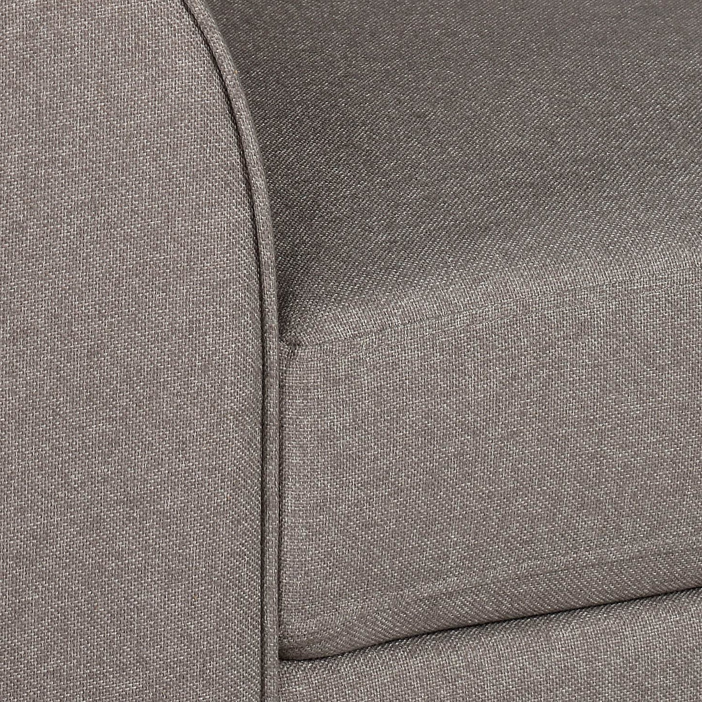 Nilkamal Array 3 Seater Mike Arm Sofa (Light Brown)