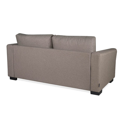 Nilkamal Array 3 Seater Mike Arm Sofa (Light Brown)