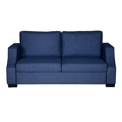 Nilkamal Array 3 Seater Rick Arm Sofa (Blue)