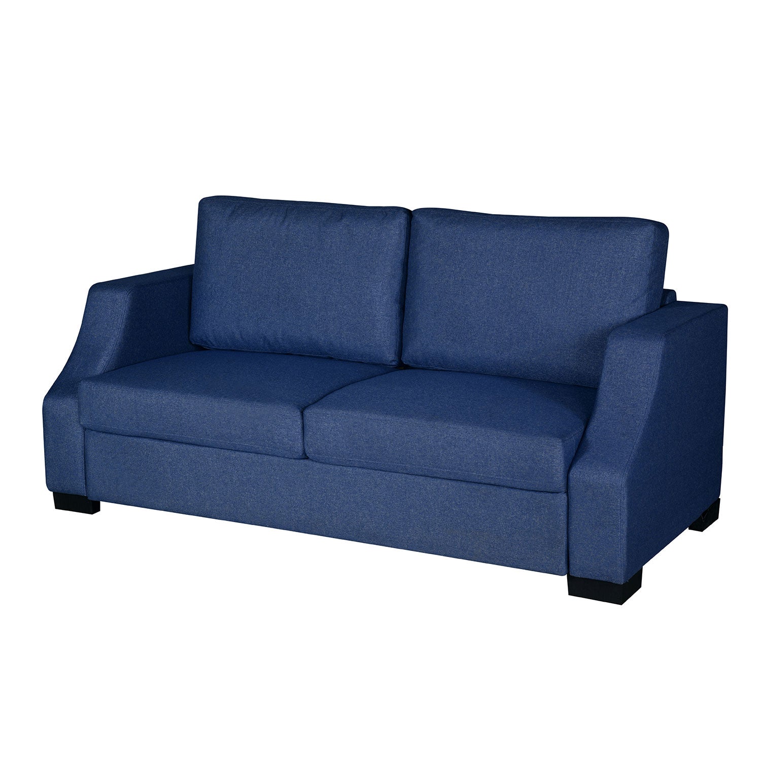Nilkamal Array 3 Seater Rick Arm Sofa (Blue)