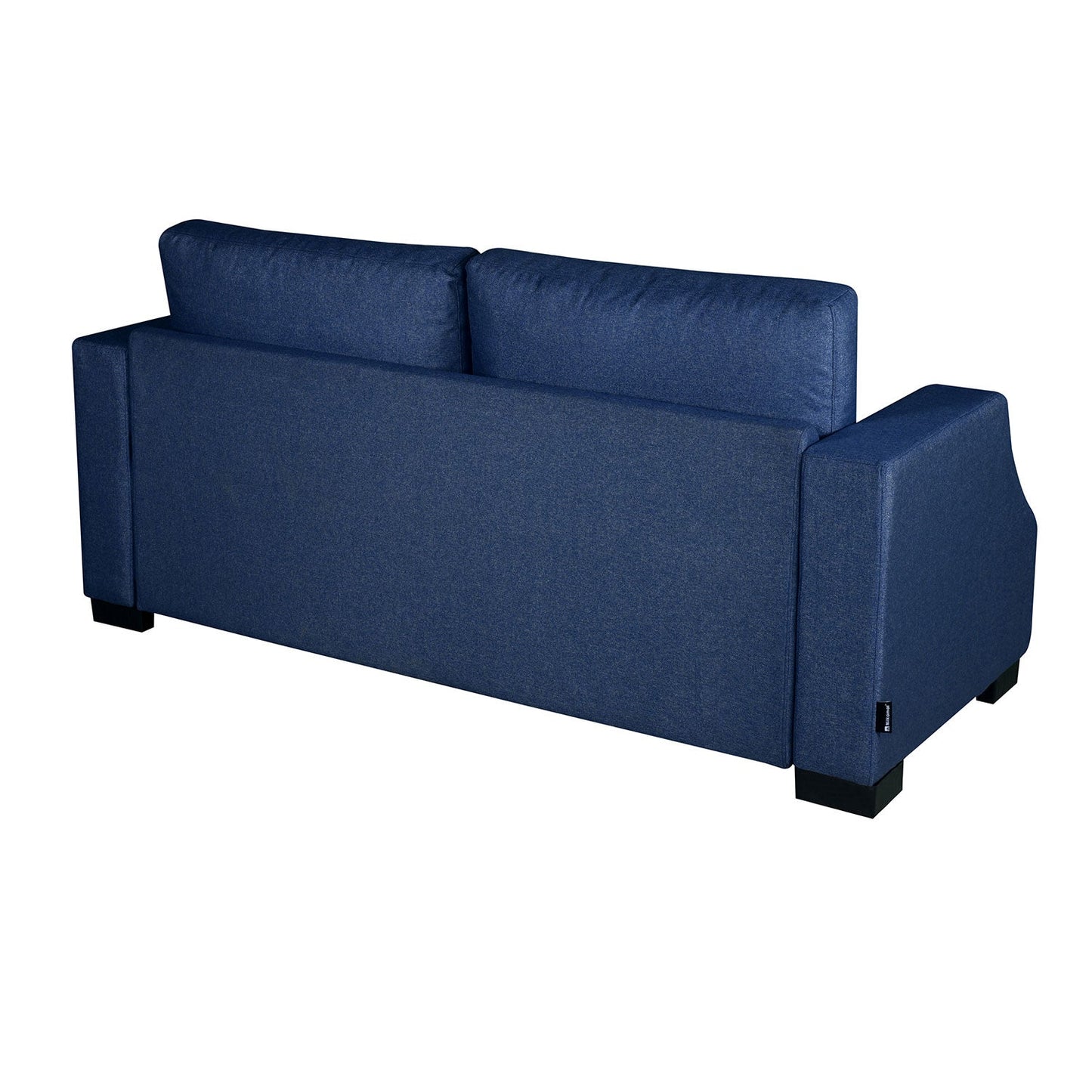 Nilkamal Array 3 Seater Rick Arm Sofa (Blue)