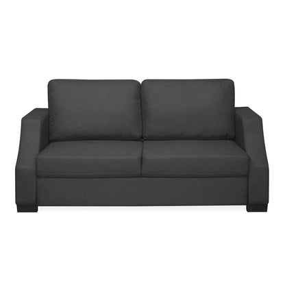 Nilkamal Array 3 Seater Rick Arm Sofa (Dark Grey)