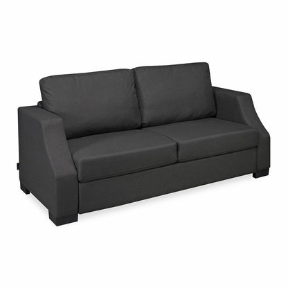 Nilkamal Array 3 Seater Rick Arm Sofa (Dark Grey)