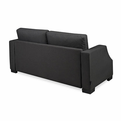 Nilkamal Array 3 Seater Rick Arm Sofa (Dark Grey)