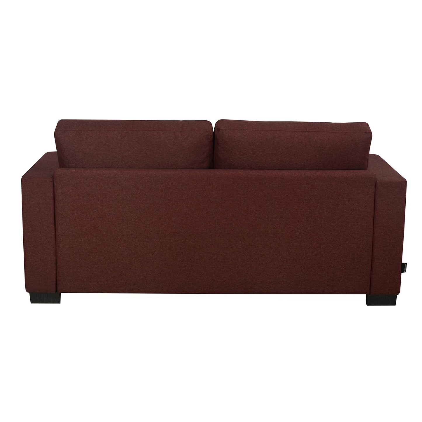 Nilkamal Array 3 Seater Rick Arm Sofa (Maroon)