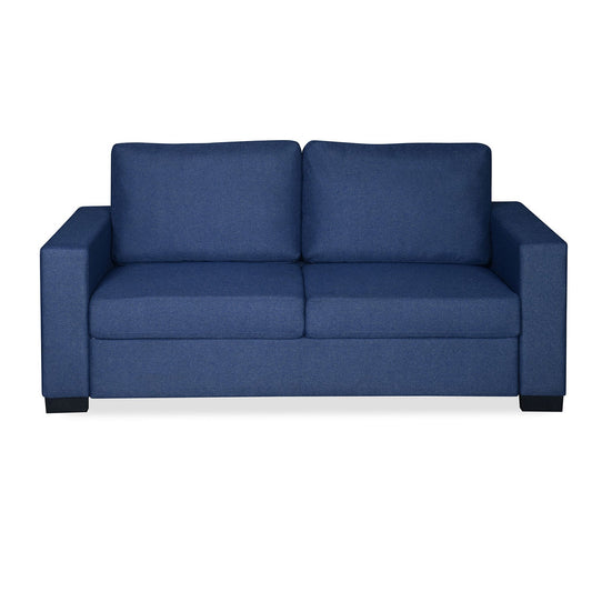 Nilkamal Array 3 Seater Ron Arm Sofa (Blue)