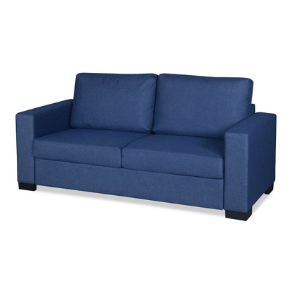 Nilkamal Array 3 Seater Ron Arm Sofa (Blue)
