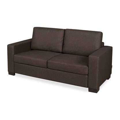 Nilkamal Array 3 Seater Ron Arm Sofa (Dark Brown)
