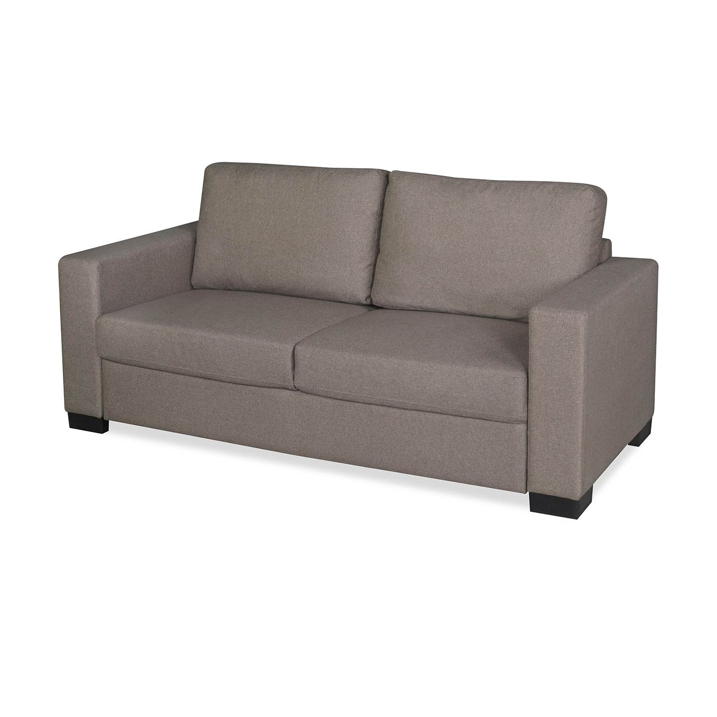 Nilkamal Array 3 Seater Ron Arm Sofa (Light Brown)
