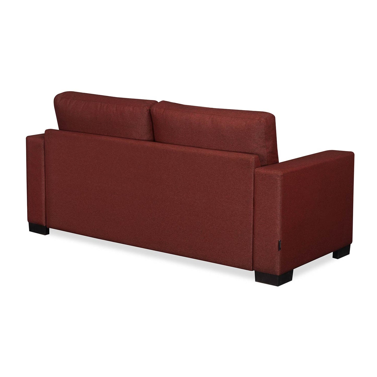 Nilkamal Array 3 Seater Ron Arm Sofa (Maroon)