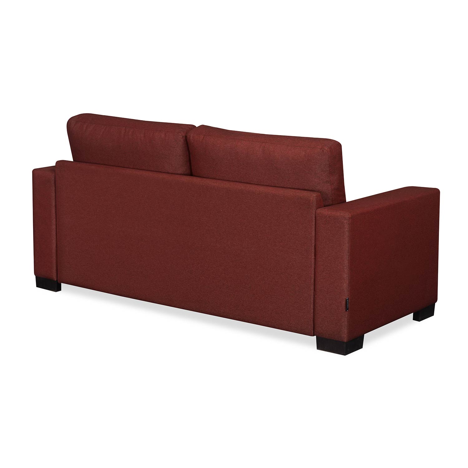 Nilkamal Array 3 Seater Ron Arm Sofa (Maroon)