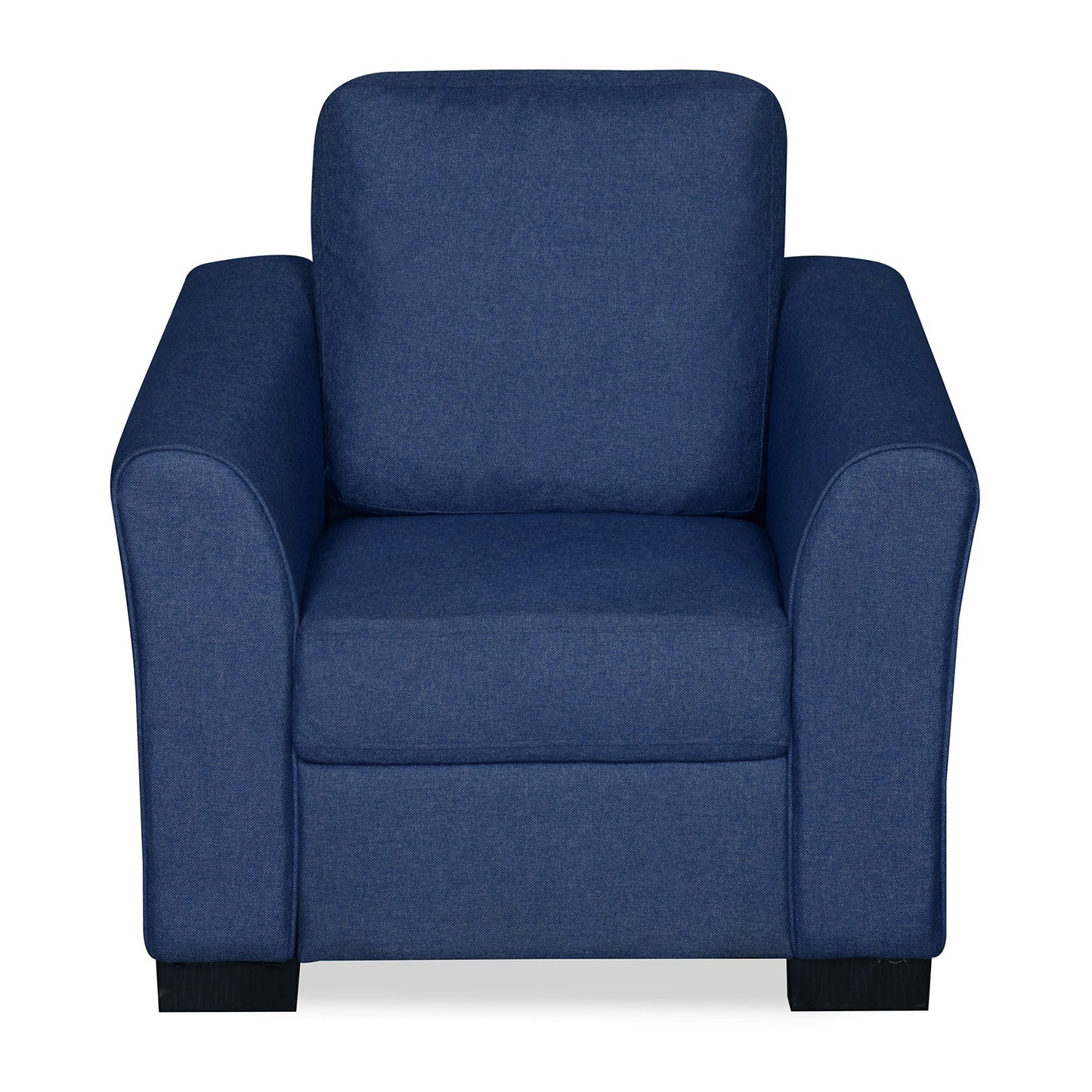 Nilkamal Array 1 Seater Mike Arm Sofa (Blue)