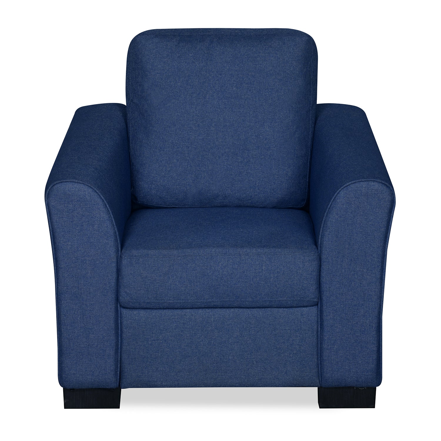 Nilkamal Array 1 Seater Mike Arm Sofa (Blue)