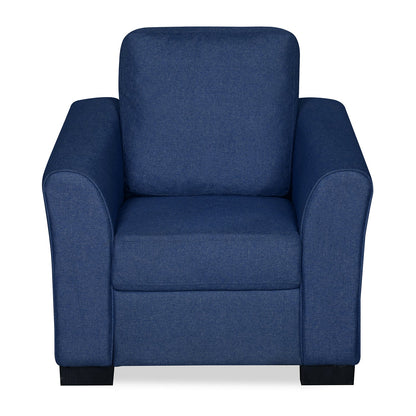 Nilkamal Array 1 Seater Mike Arm Sofa (Blue)