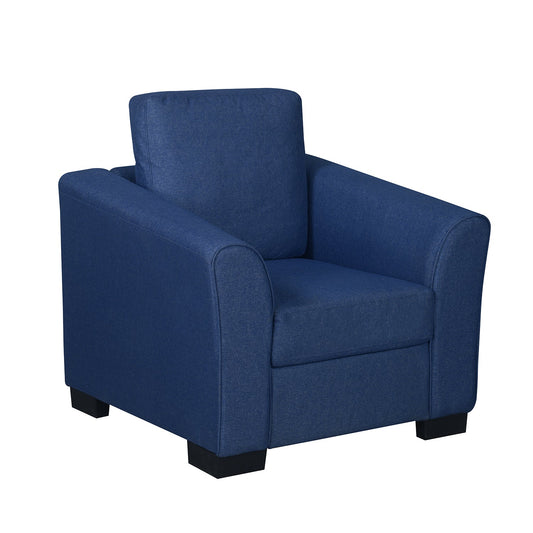 Nilkamal Array 1 Seater Mike Arm Sofa (Blue)