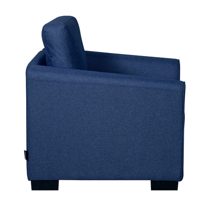 Nilkamal Array 1 Seater Mike Arm Sofa (Blue)