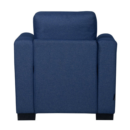 Nilkamal Array 1 Seater Mike Arm Sofa (Blue)