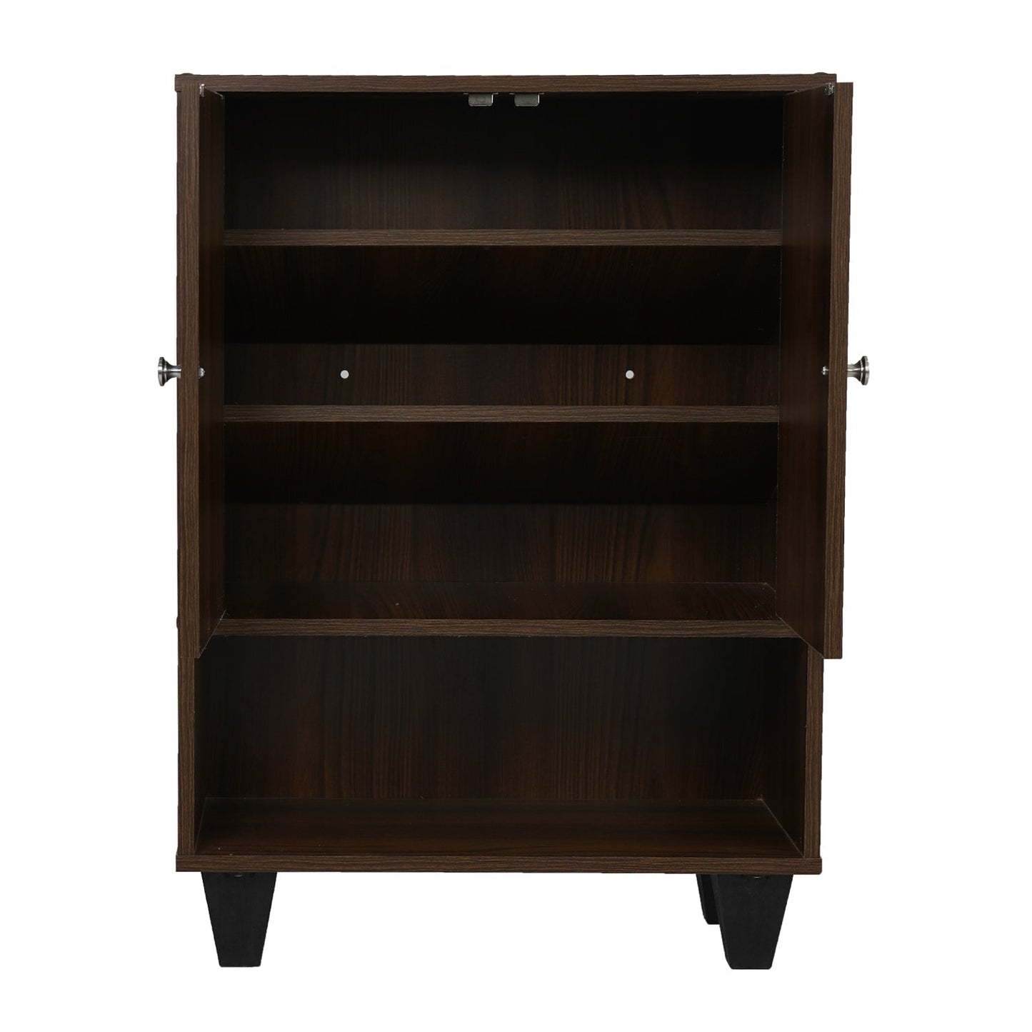 Nilkamal Astero Engineered Wood Shoe Cabinet (Walnut)