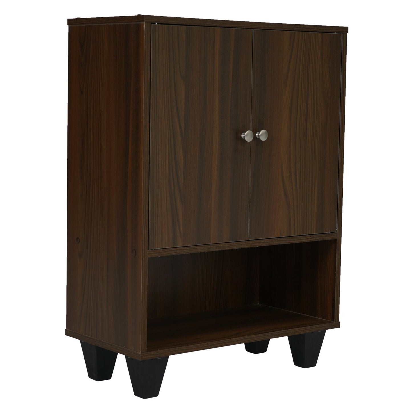 Nilkamal Astero Engineered Wood Shoe Cabinet (Walnut)