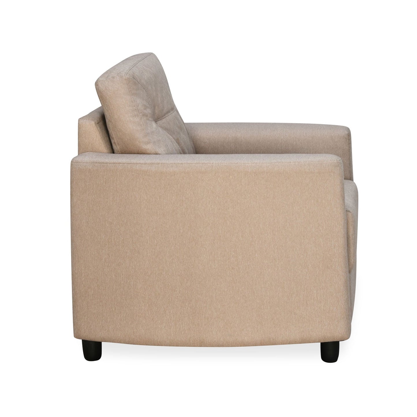 Nilkamal Astonic 1 Seater Fabric Sofa (Beige)