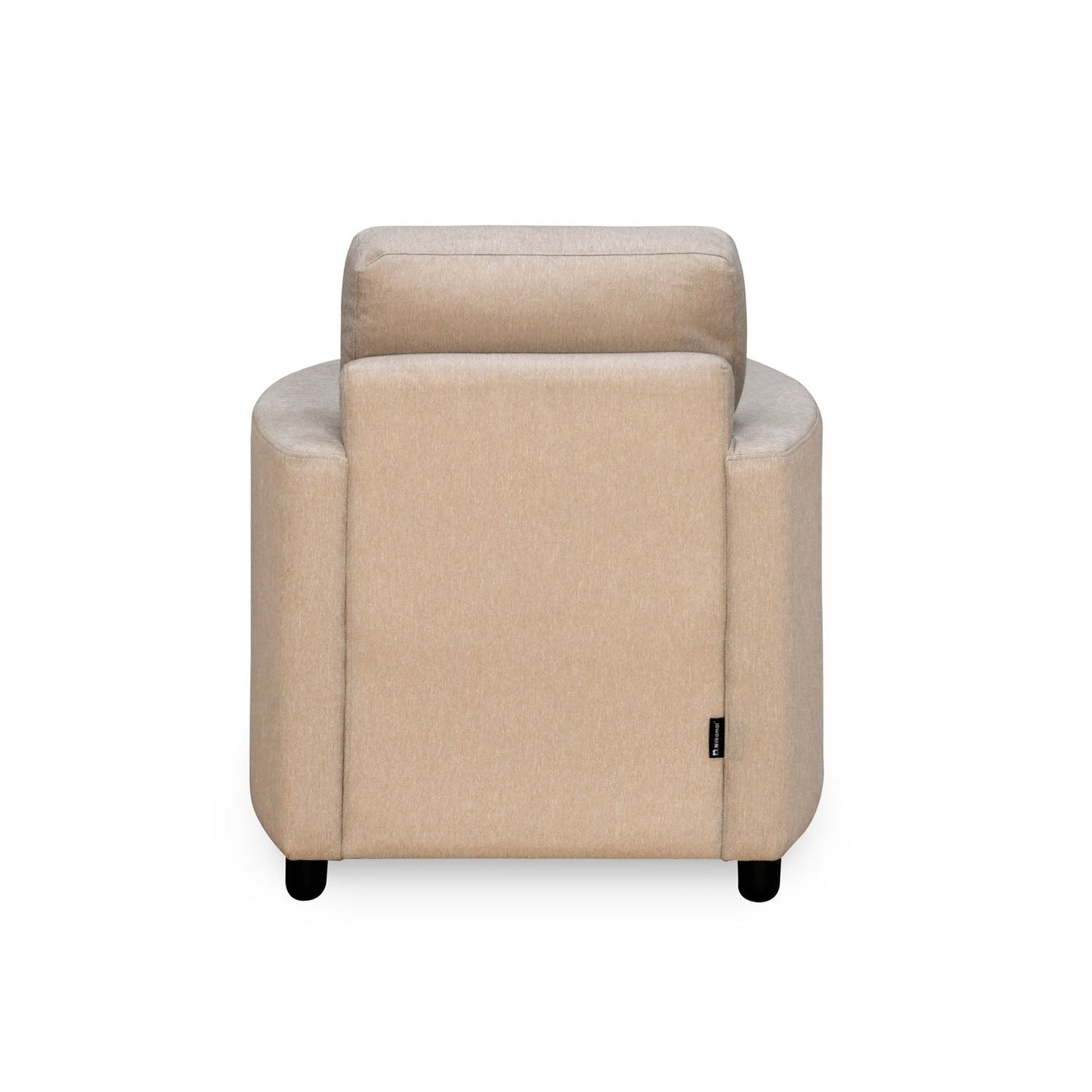 Nilkamal Astonic 1 Seater Fabric Sofa (Beige)