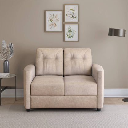 Nilkamal Astonic 2 Seater Fabric Sofa (Beige)