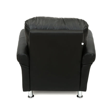 Nilkamal Aurich 1 Seater Sofa (Black)