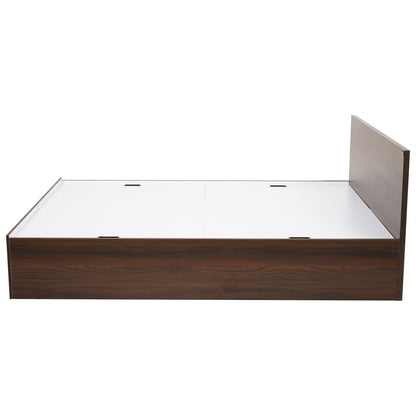 Nilkamal Arthur King Bed with Storage (Walnut)
