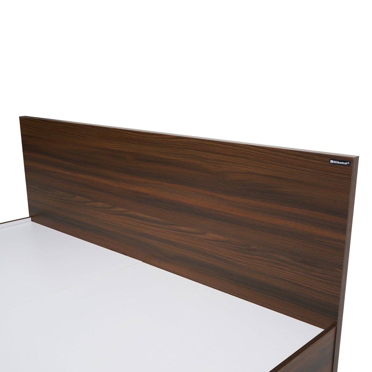 Nilkamal Arthur King Bed with Storage (Walnut)