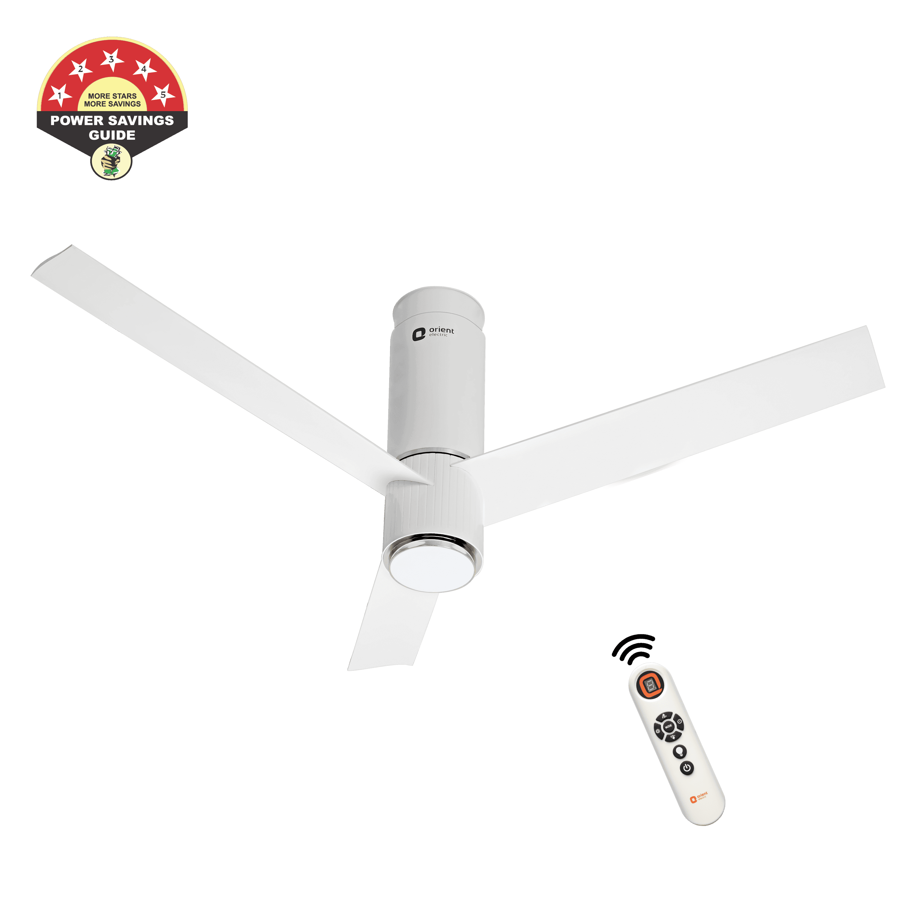 Aeroslim IoT Remote Fan with Light | 5-Year Warranty