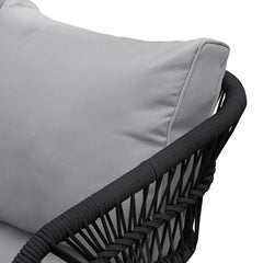 Elodia Outdoor Sofa Set 2 Seater , 2 Single seater and 1 Center Table