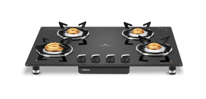 AIR SILVER 4Burner Gas Stove VIDIEM