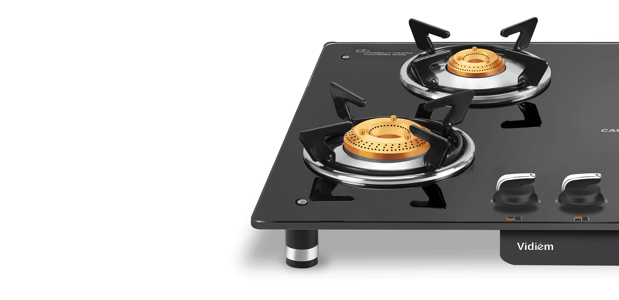 AIR SILVER 4Burner Gas Stove VIDIEM