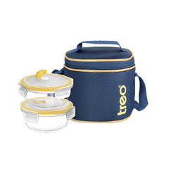 All Fresh Borosilicate Glass Tiffin (Treo by Milton)