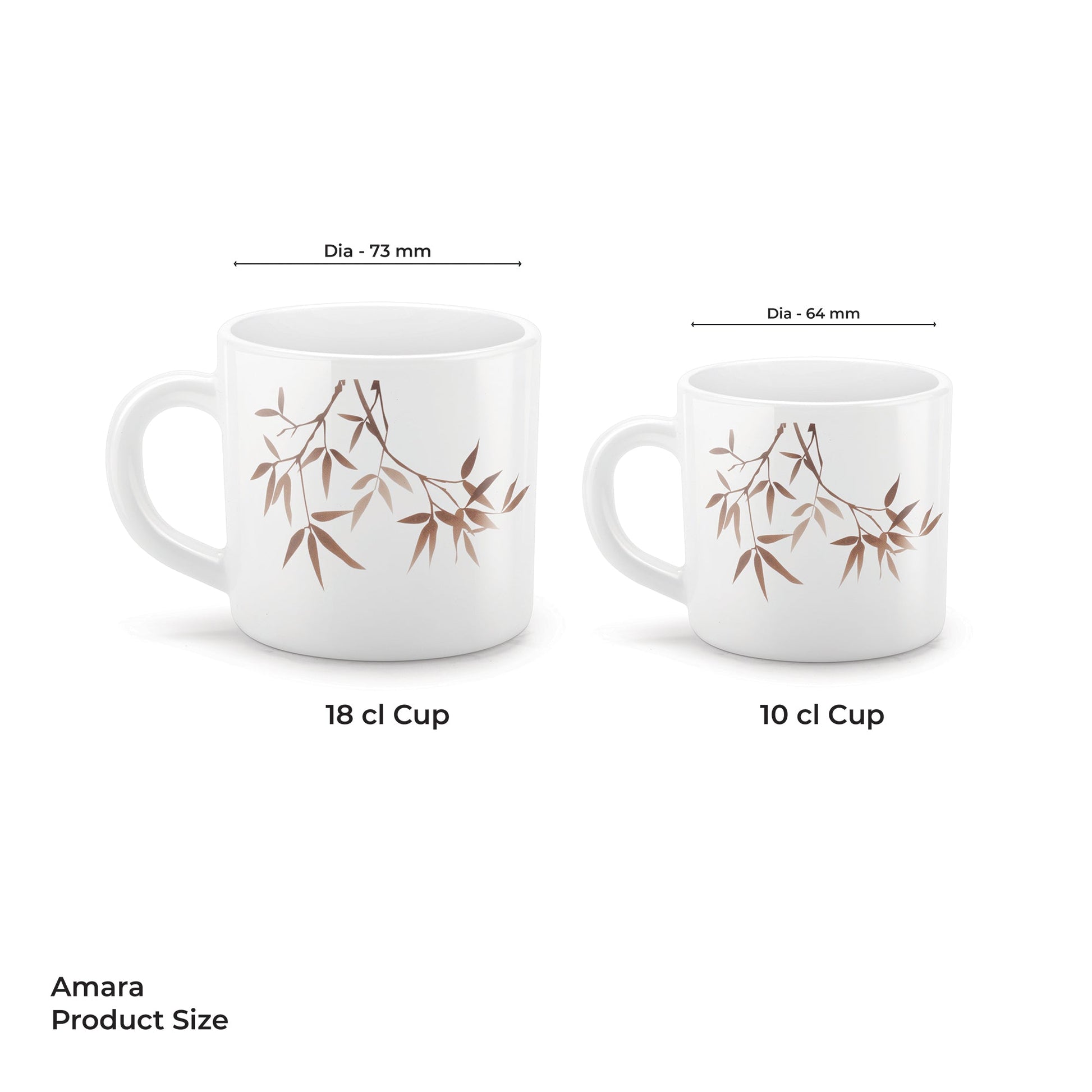 AMARA Cup Set - ARASHI (Treo by Milton)