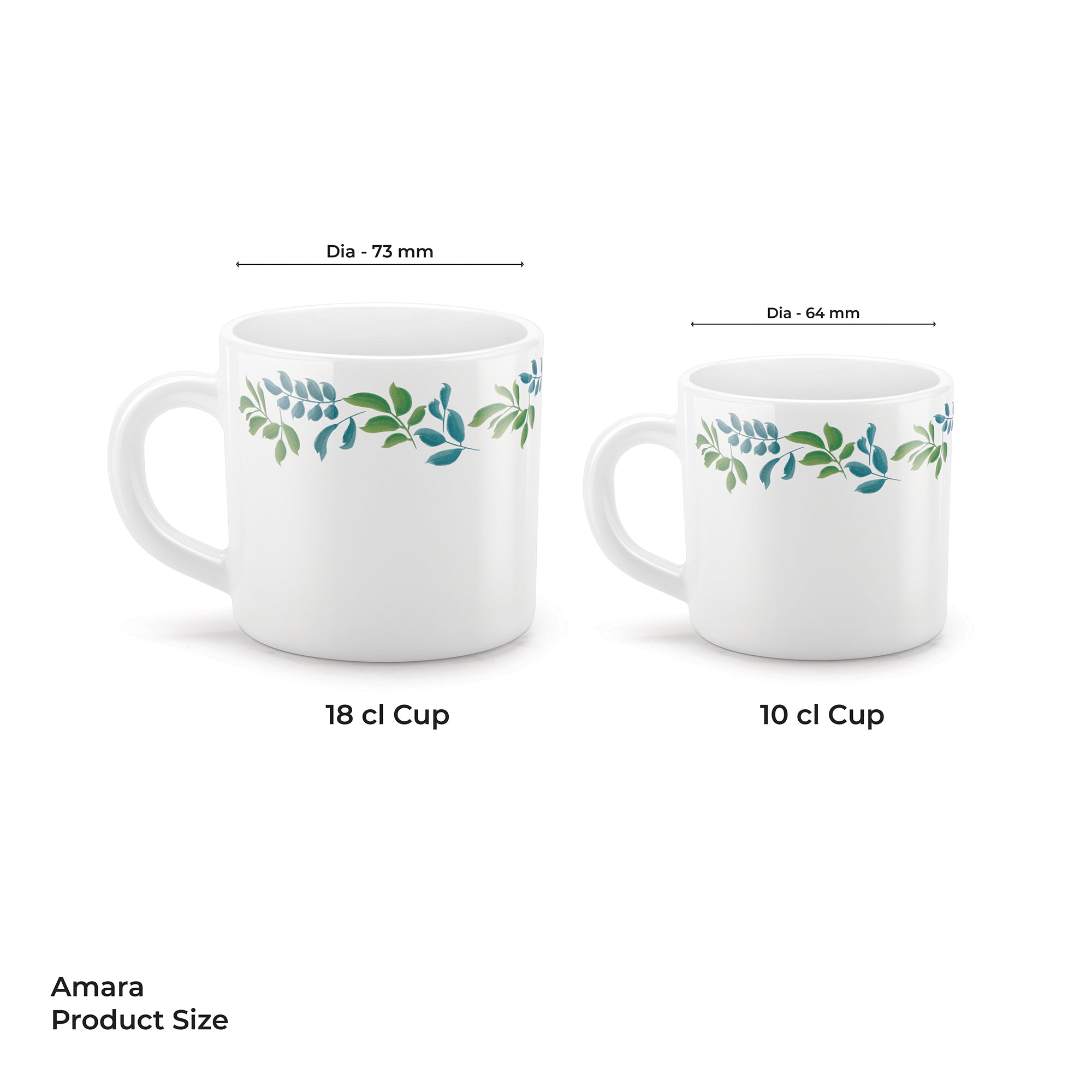 AMARA Cup Set - VERDINIA (Treo by Milton)