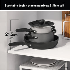 Meyer Disney100 Limited Edition 4 Piece Essential Set ( Nonstick Saucepan + Stockpot + Frypan and Universal Lid )