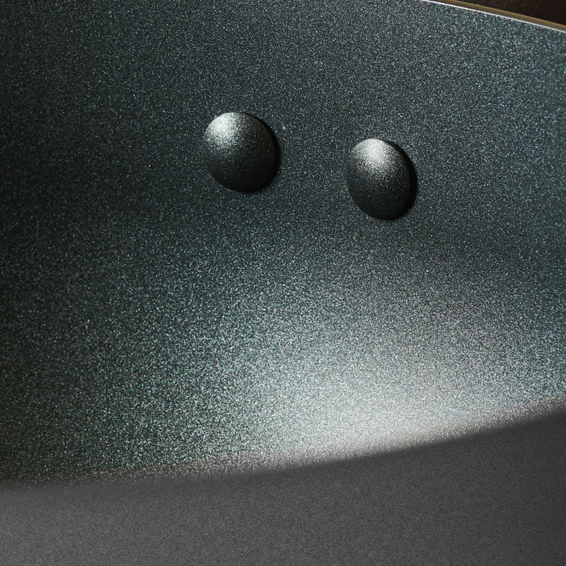 Meyer Bauhaus Nonstick Open Frypan, 24 cm, Dark Grey